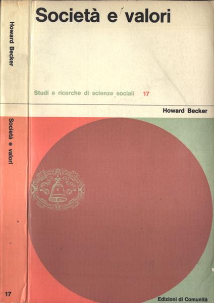 Società e valori - Howard S. Becker - copertina