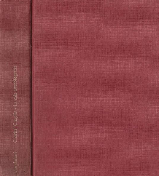 La mia autobiografia - Charles Chaplin - copertina