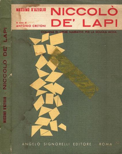 Niccolò De' Lapi - Massimo D'Azeglio - copertina