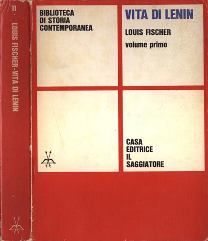 Vita di Lenin Vol. I - Louis Fischer - copertina