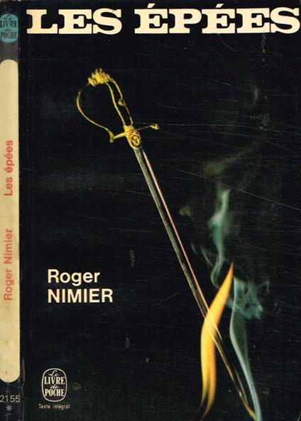Les épées - Roger Nimier - copertina