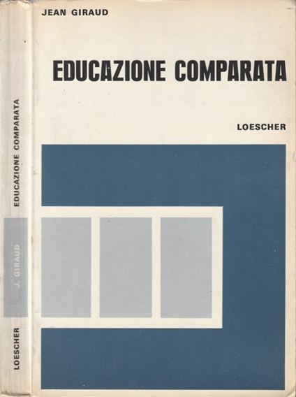 Educazione comparata - Jean Giraud - copertina