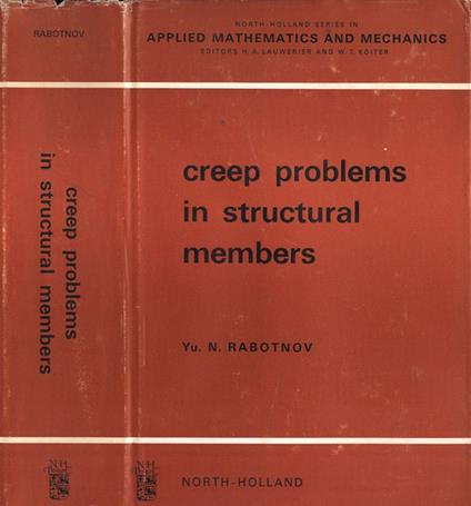 Creep problems in structural members - copertina