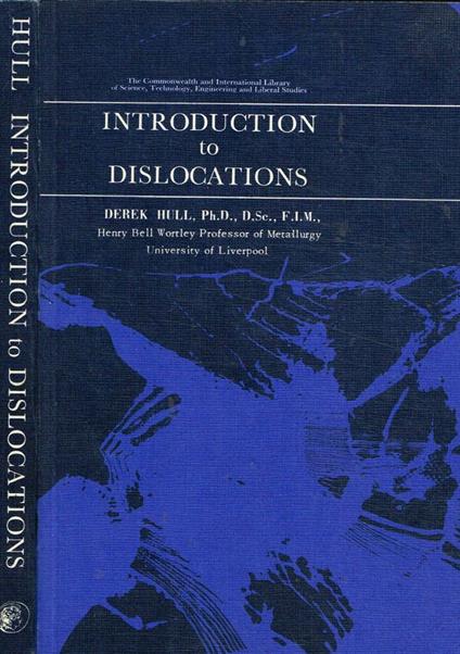 Introduction to dislocations - Derek Hall - copertina