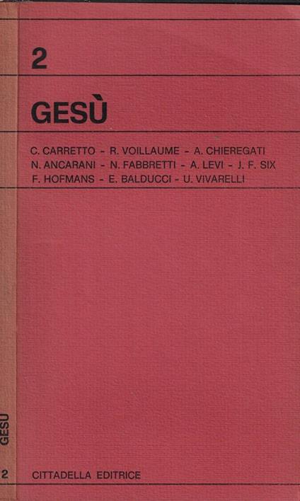 Gesù - copertina