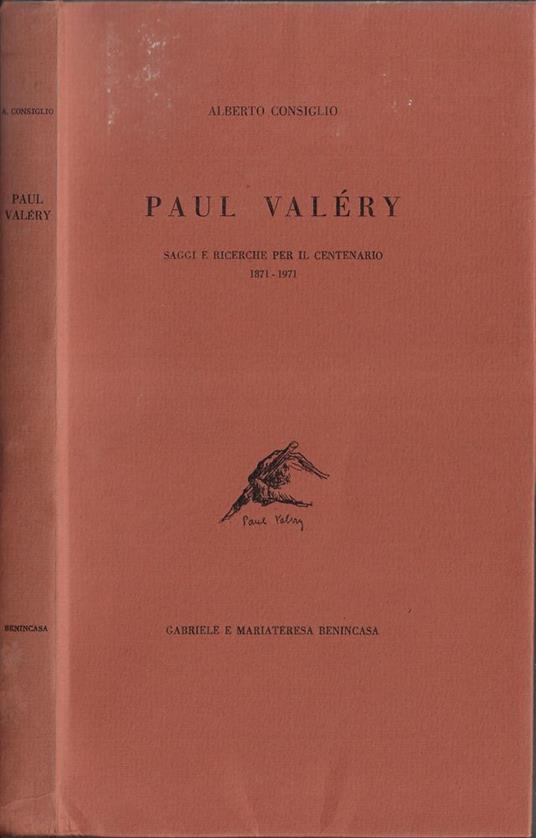 Paul Valery - Alberto Consiglio - copertina