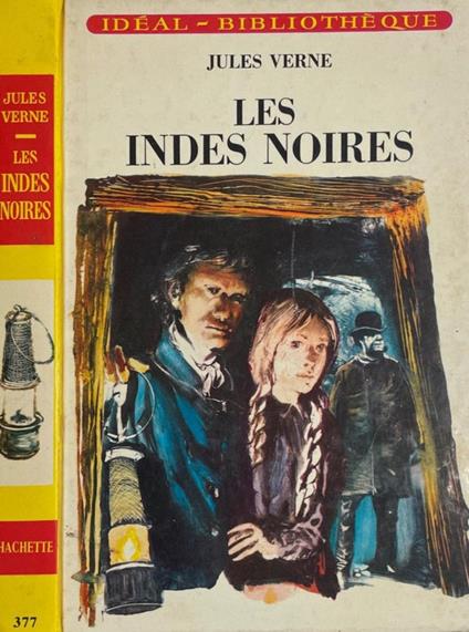 Les indes noires - Jules Verne - copertina