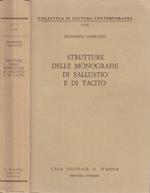 Strutture delle monografie di Sallustio e Tacito
