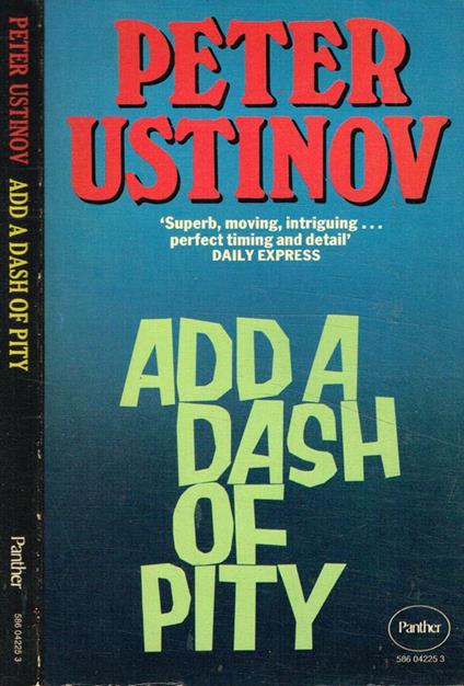 Add a dash of pity - Peter Ustinov - copertina