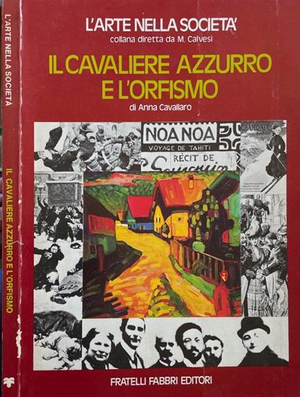 Il cavaliere azzurro e l'orfismo - Anna Cavallaro - copertina