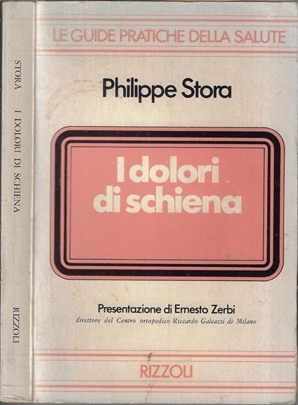 I dolori di schiena - Philippe Stora - copertina
