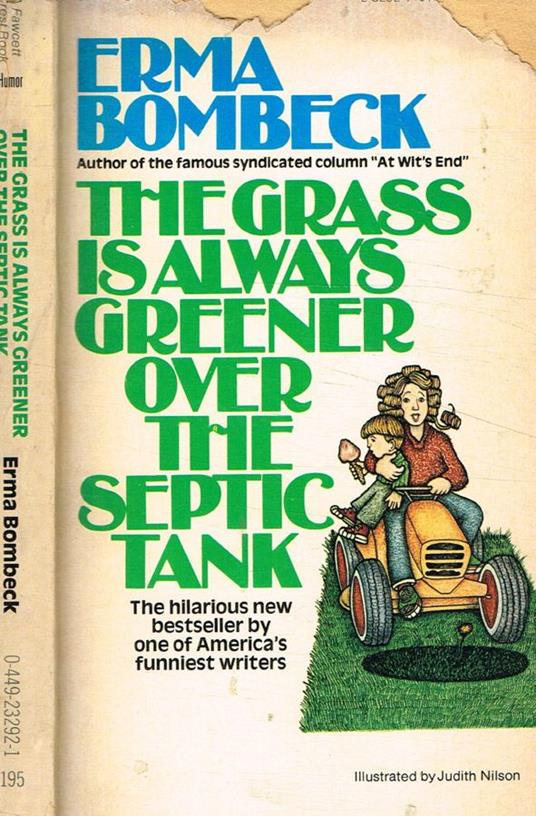 The grass is always greener over the septic tank - Erma Bombeck - copertina
