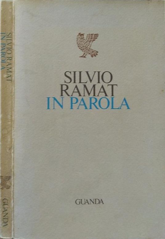 In parola - Silvio Ramat - copertina