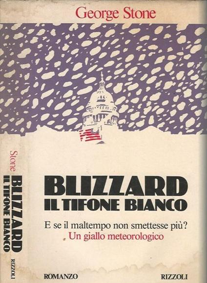Blizzard il tifone bianco - copertina