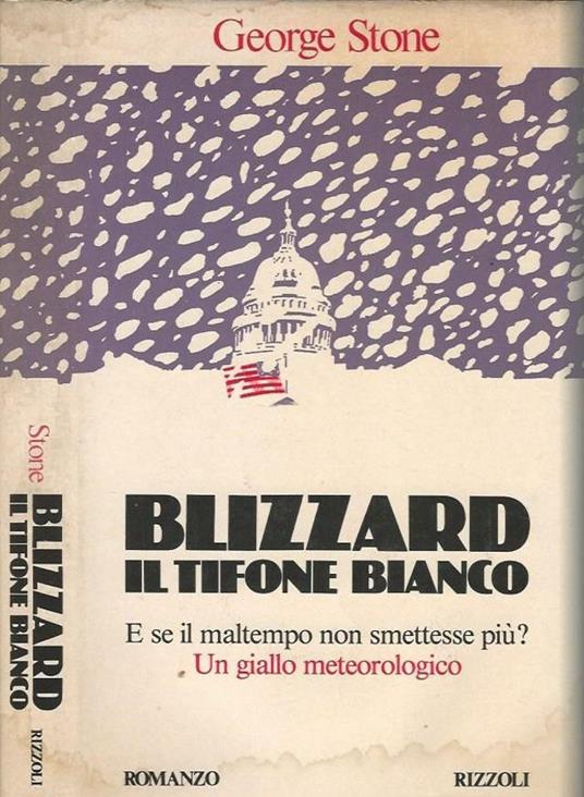 Blizzard il tifone bianco - copertina