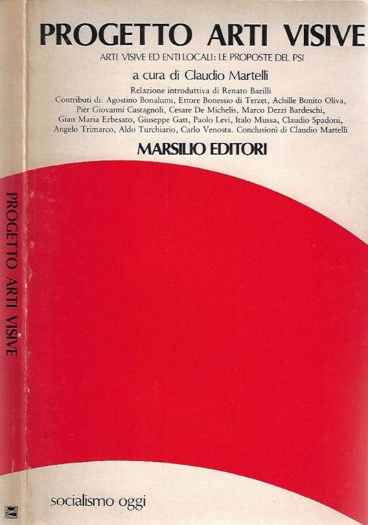 Progetto Arti Visive - Claudio Martelli - copertina