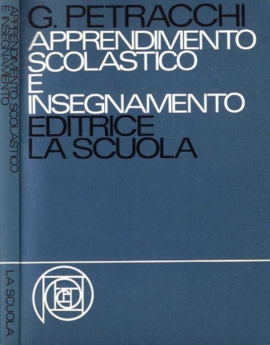 Apprendimento scolastico e insegnamento - copertina