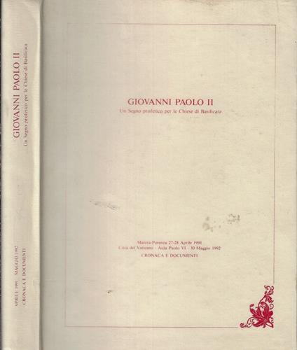 Giovanni Paolo II - copertina