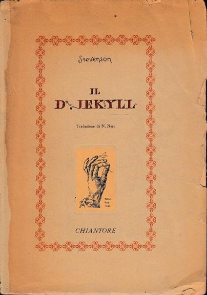 Il Dr. Jekyll - Robert Louis Stevenson - copertina