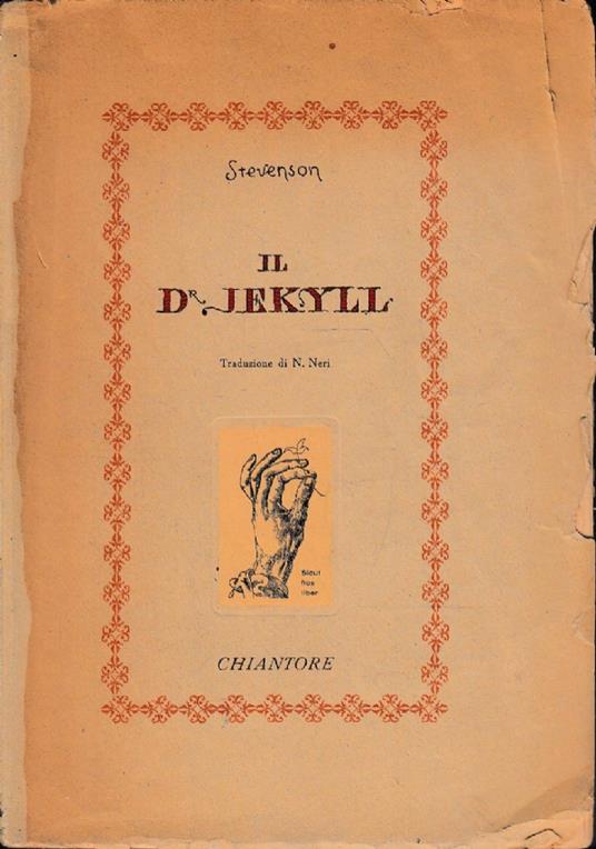 Il Dr. Jekyll - Robert Louis Stevenson - copertina