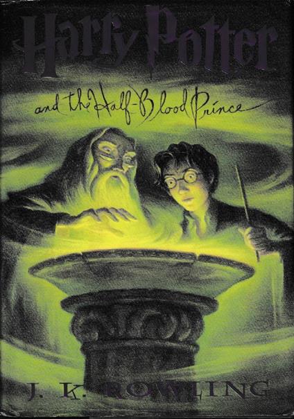 Harry Potter and the Half-blood Prince - J. K. Rowling - copertina