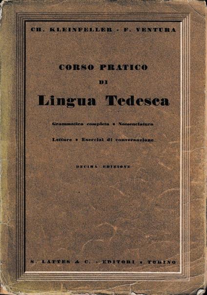 Corso pratico di letteratura tedesca - copertina