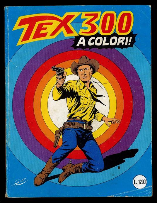 Tex 300 a colori - Bonelli - copertina