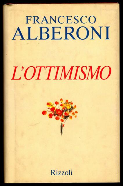 L' ottimismo - Francesco Alberoni - copertina