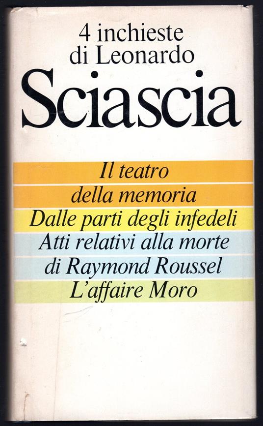 4 inchieste di Leonardo Sciascia - Leonardo Sciascia - copertina