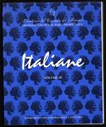 Italiane. Dagli anni cinquanta ad oggi