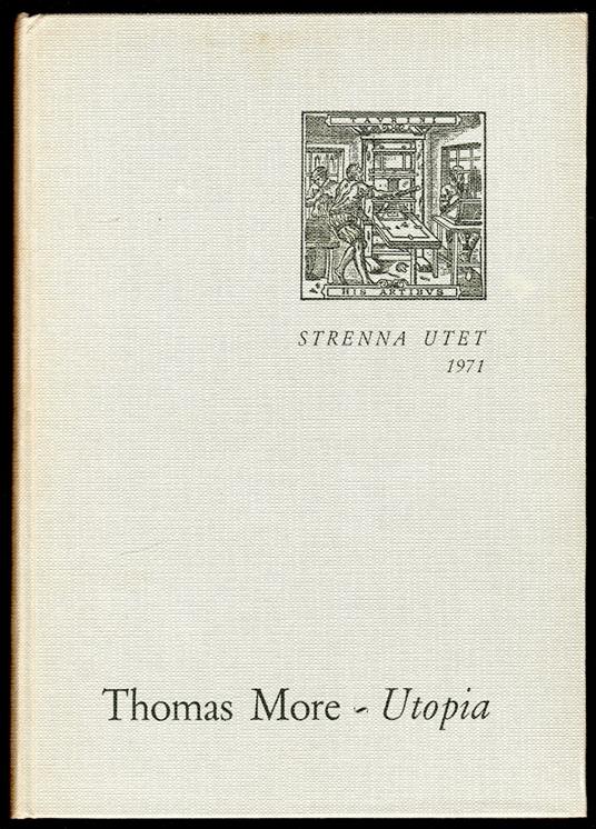 Utopia - Thomas Moore - copertina