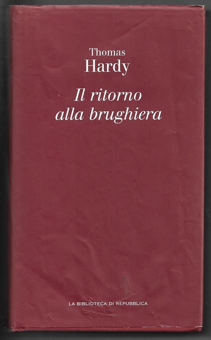Il ritorno alla brughiera - Thomas Hardy - copertina