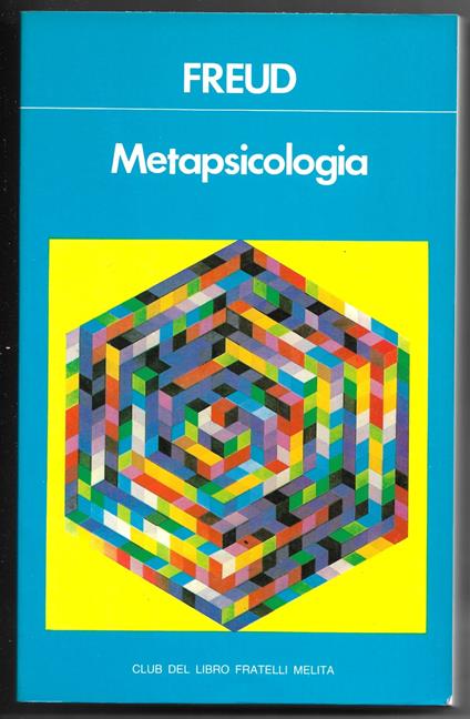 Metapsicologia - Sigmund Freud - copertina