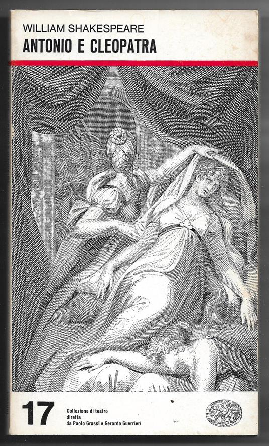 Antonio e Cleopatra - William Shakespeare - copertina
