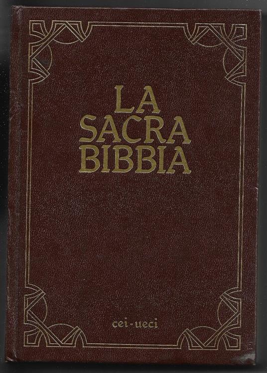 La Sacra Bibbia - Libro Usato - Conferenza Episcopale Italiana 