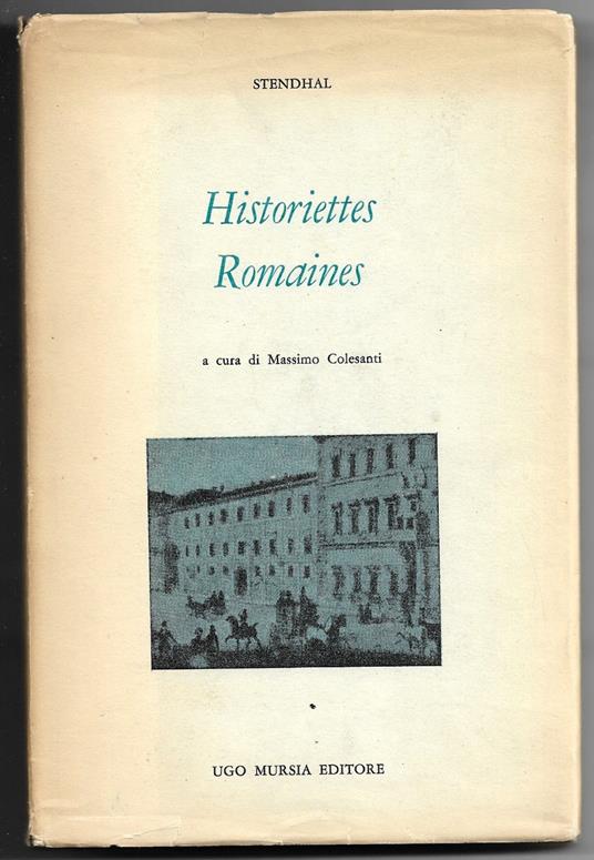 Historiettes Romaines - Stendhal - copertina