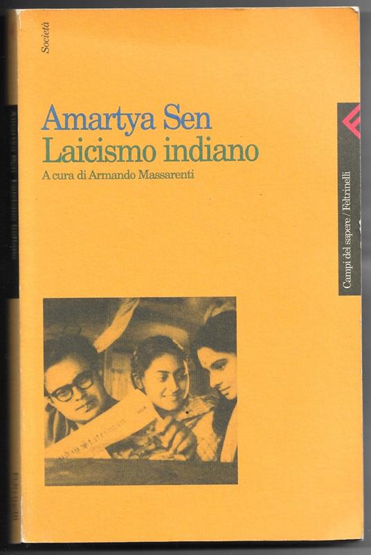 Laicismo indiano - Amartya Kumar Sen - copertina