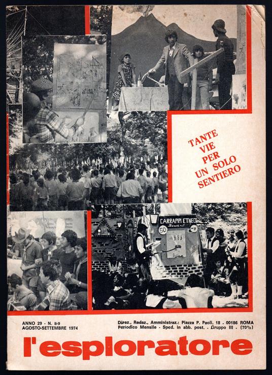 L' esploratore - copertina