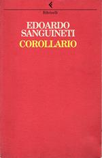 Corollario. Poesie 1992-1996
