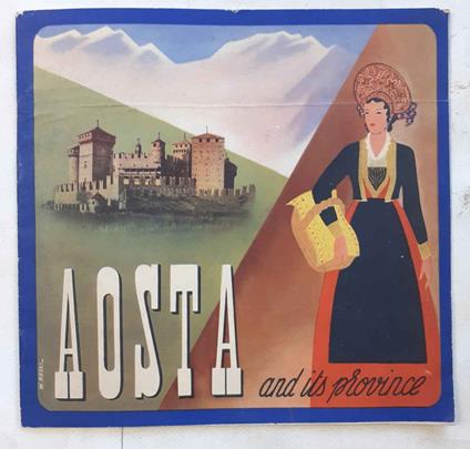 Aosta and its province - copertina