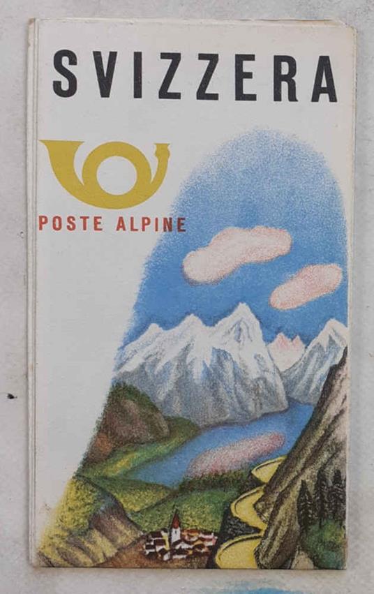 Svizzera. Poste alpine - copertina