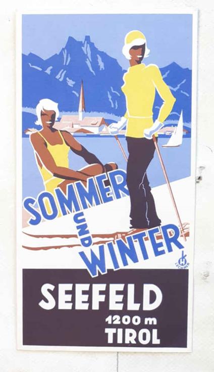 Seefeld 1200 m Tirol. Sommer und Winter - copertina