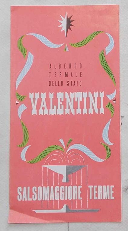 Albergo Termale dello Stato Valentini. Salsomaggiore Terme - copertina