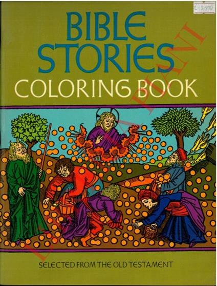 Bible Stories Coloring Book. Selected from the Old Testament - copertina