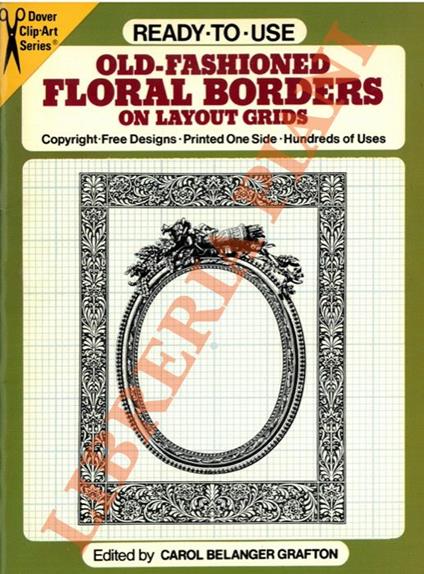 Ready-to-Use Old-Fashioned Floral Borders on Layout Grids - copertina