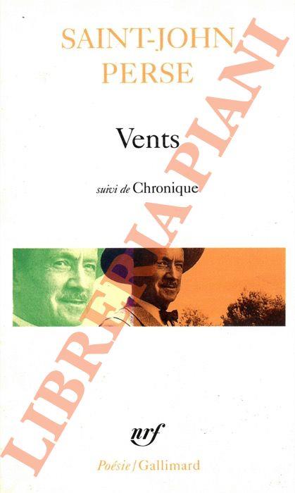 Vents - Perse Saint-John - copertina