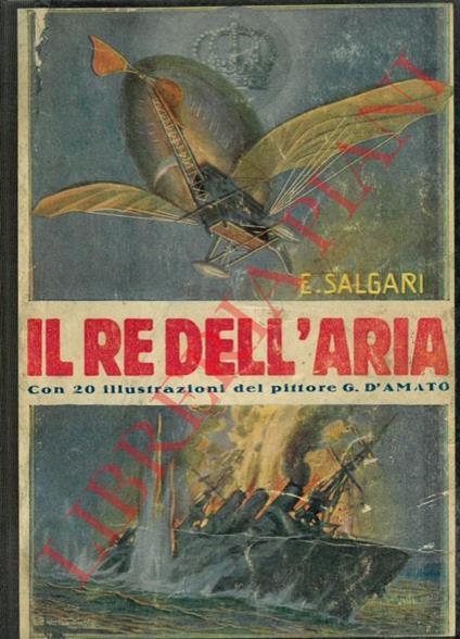 Il re dell’aria - Emilio Salgari - copertina
