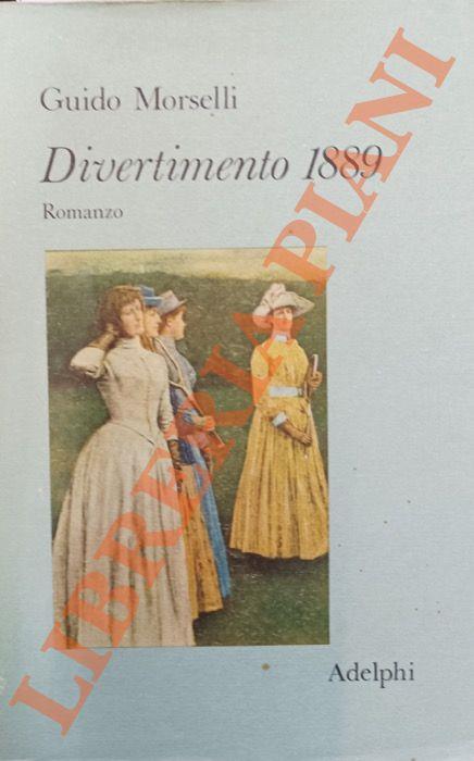 Divertimento 1889 - Guido Morselli - copertina