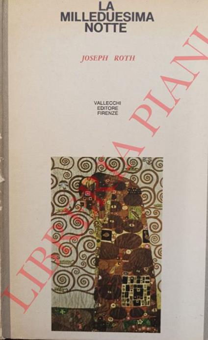 La milleduesima notte - Joseph Roth - copertina