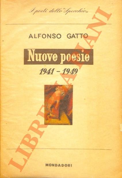 Nuove poesie 1941-1949 - Alfonso Gatto - copertina